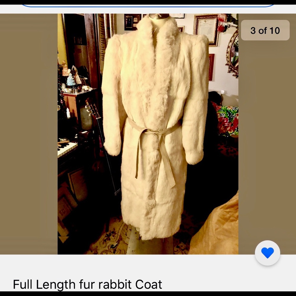 Fur long Coat